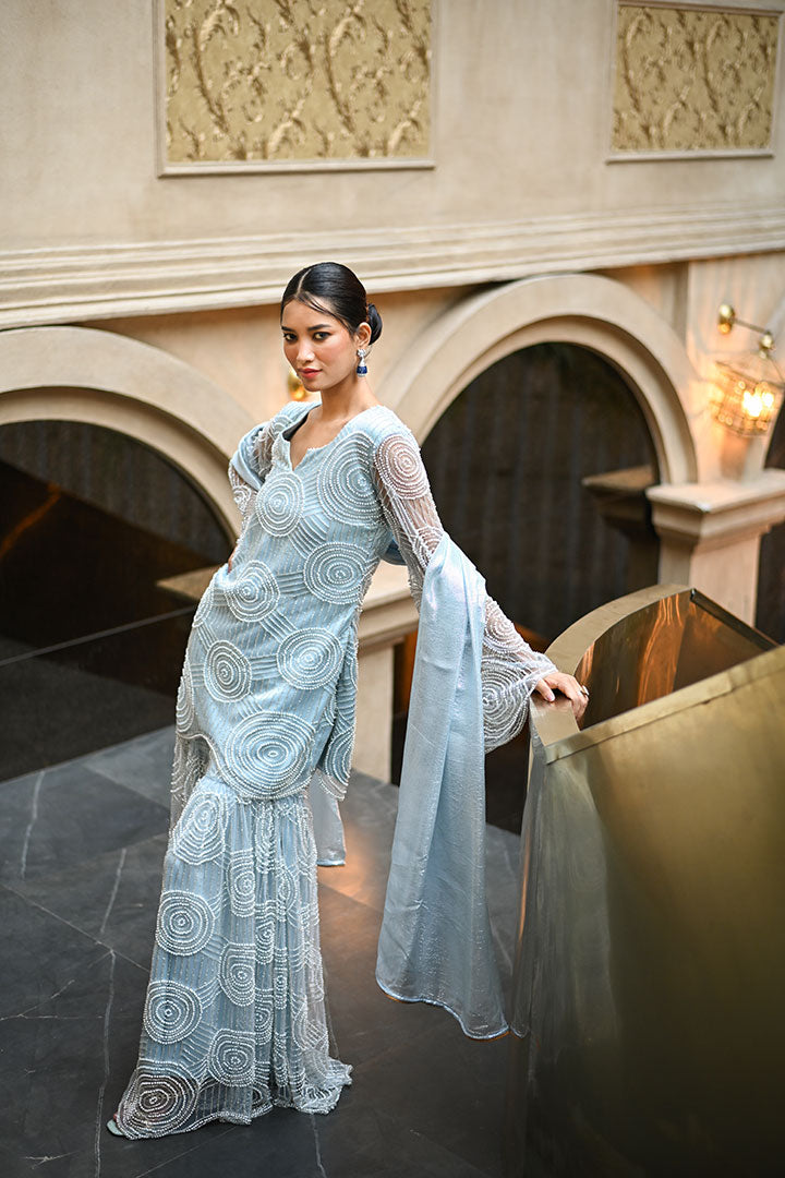 Celestial Pearlwork Suit Set