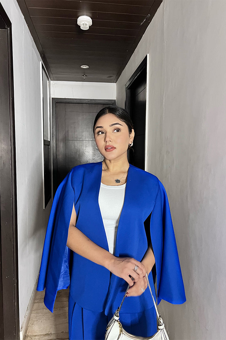 Cape Blazer Set