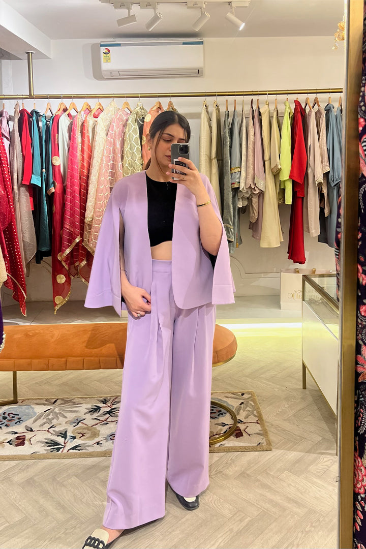 Cape Blazer Set
