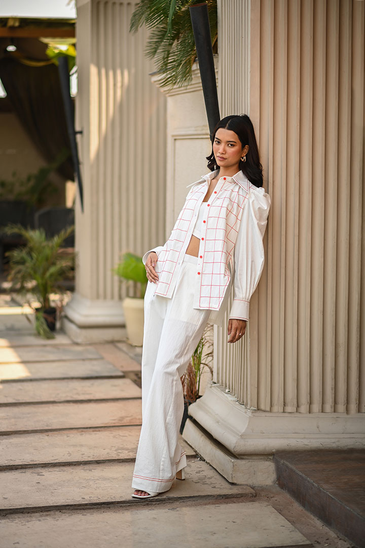 Coral Stitch Co-Ord