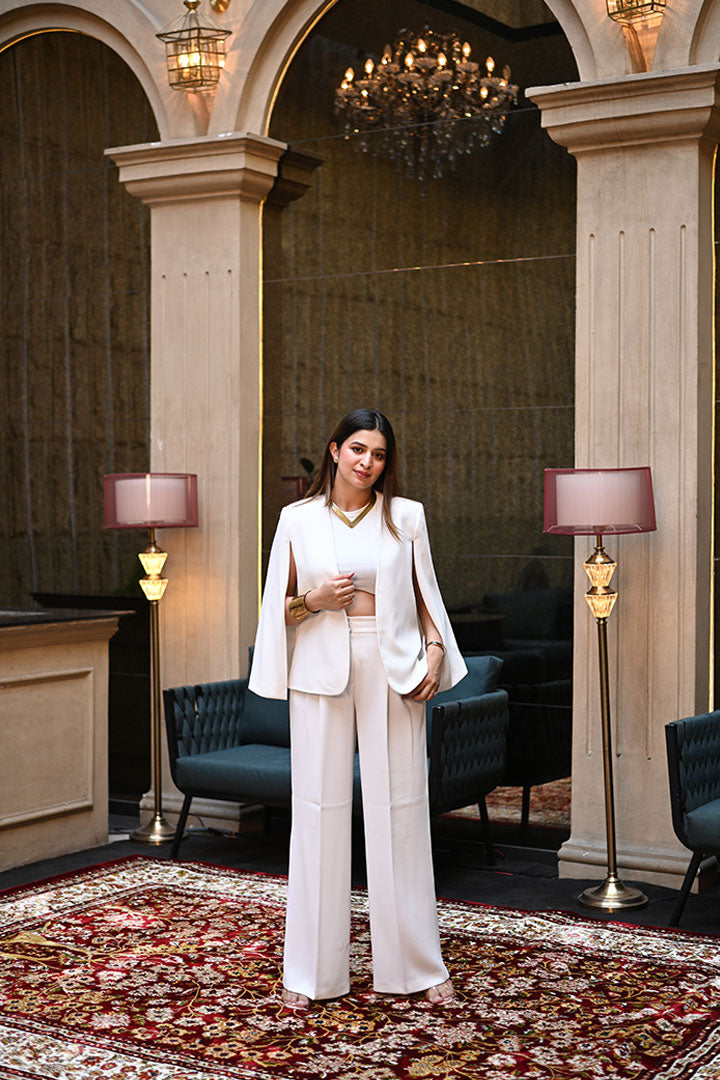 Cape Blazer Set
