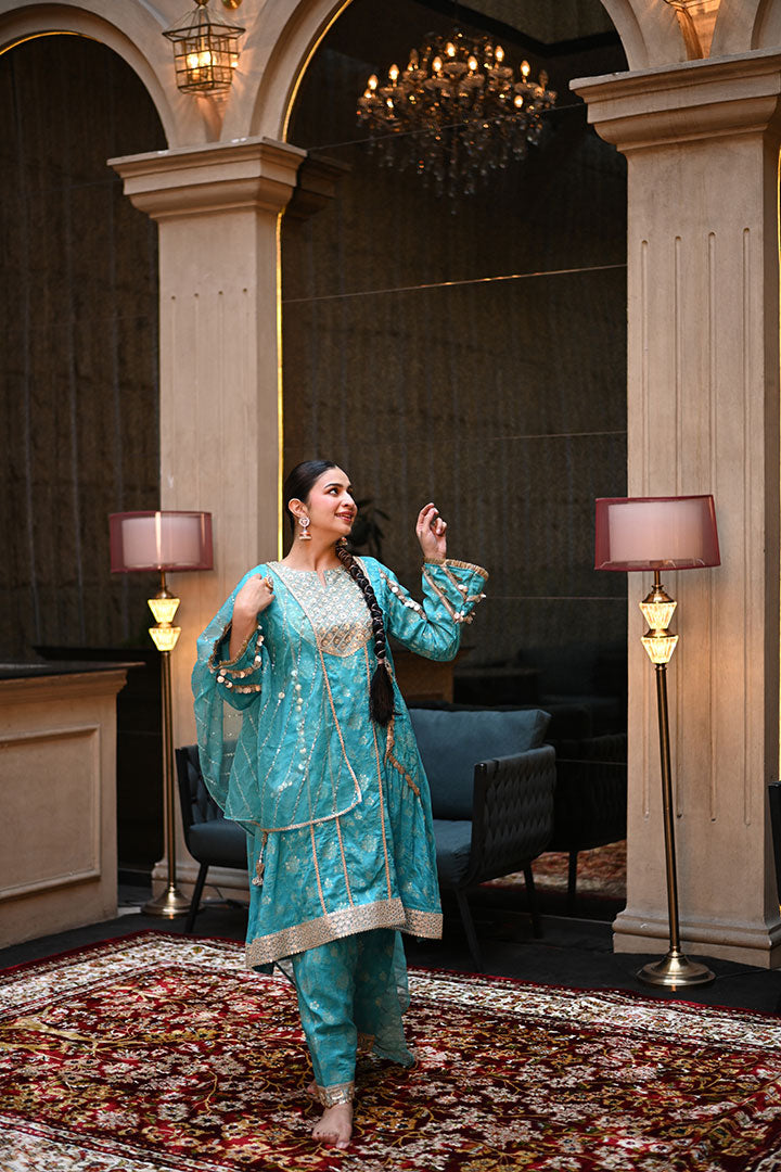 Mystique Wonder Anarkali Kurta set