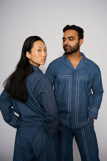 Stitch and Fold Unisex Denim Co-ord