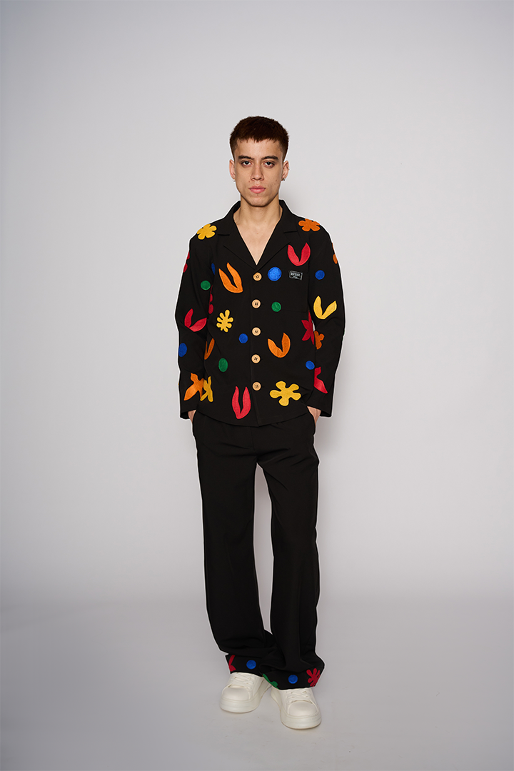 3D Patch Play Unisex Co-ord