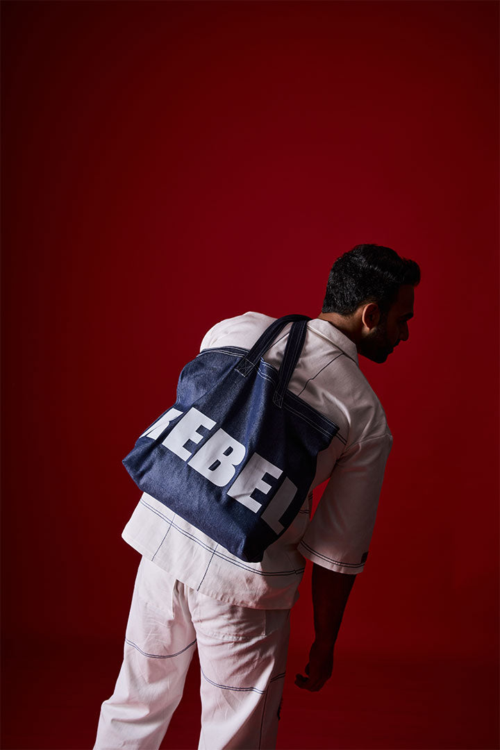 Rebel Tote Blue