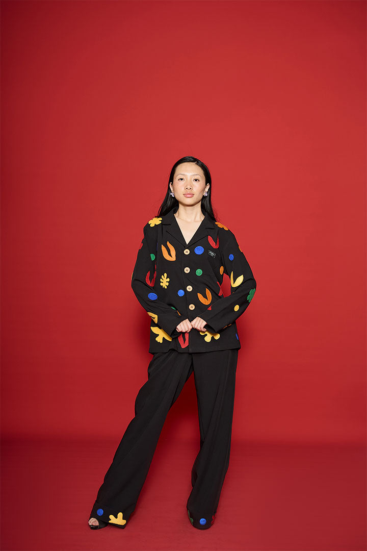 3D Patch Play Unisex Co-ord
