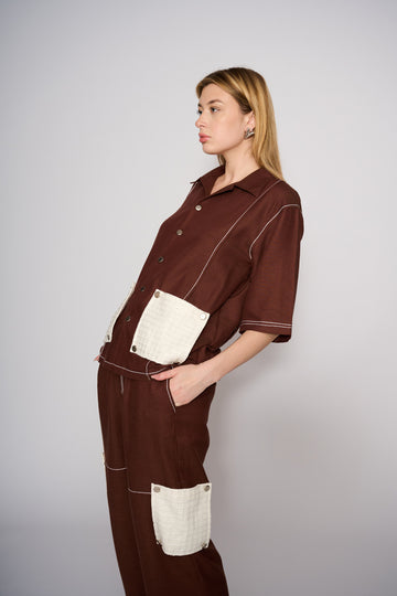 Mocha Groove Unisex Co-ord