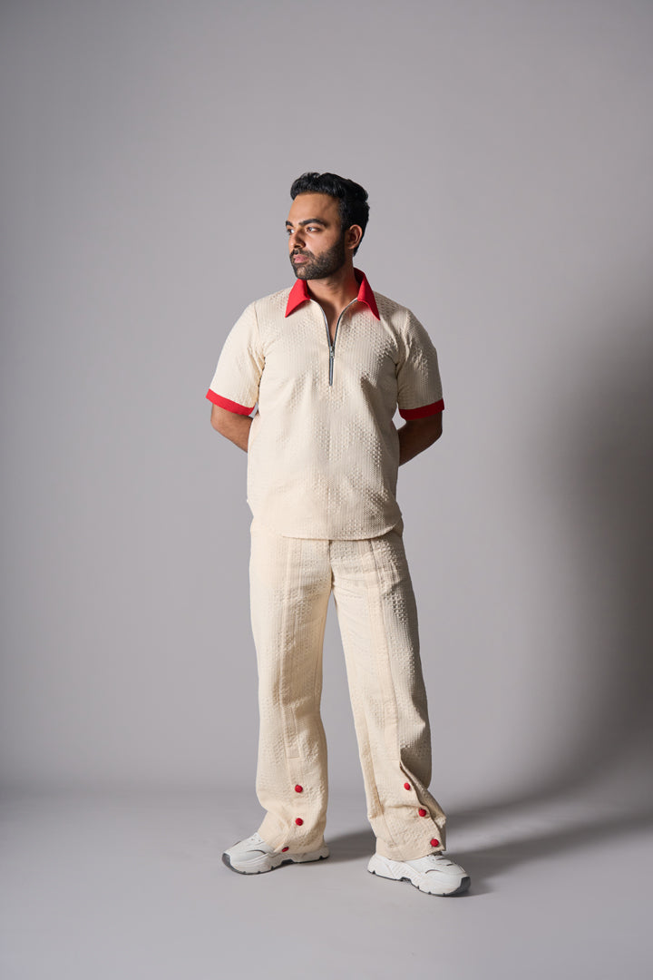 Bone Crimson Unisex Co-ord